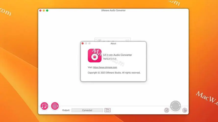 DRmare Audio Converter 2.0.2.16 DRM音频清除转换应用